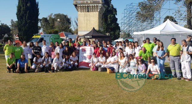 Miles de platenses participaron de la “Cardiomaratón 107”