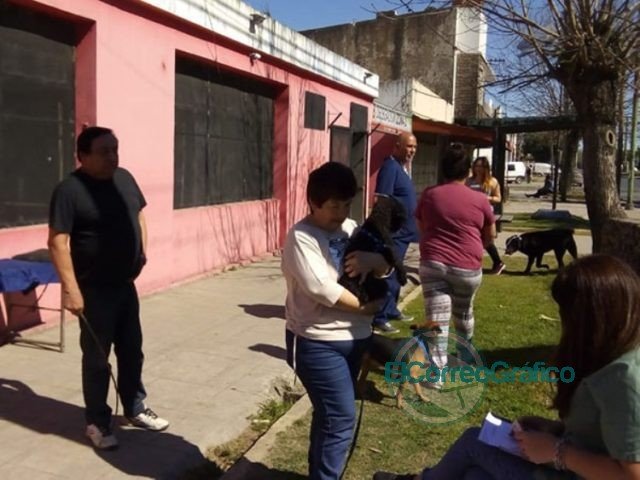 Más de 350 vacunas antirrábicas se aplicaron en la zona de la Delegación II