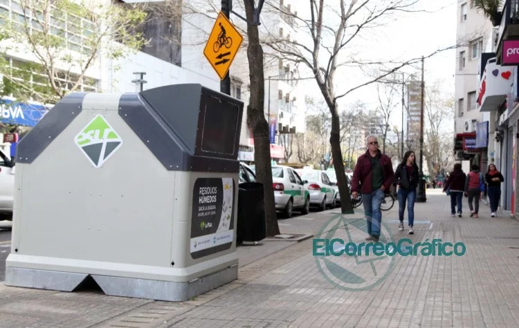 Instalación de contenedores en dos nuevas zonas de La Plata