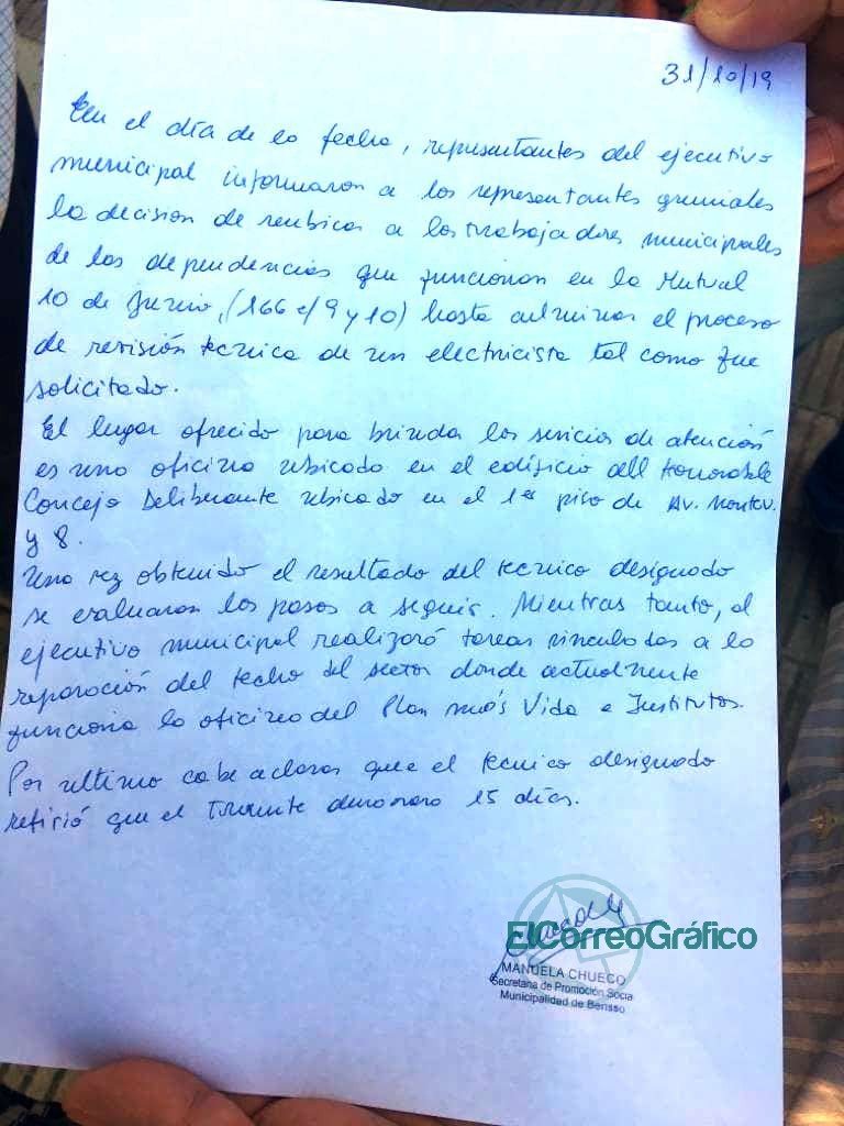 Reubicación de dependencias Municipales de Berisso que funcionan en la Mutual 10 de Junio Reubicación de dependencias Municipales de Berisso que funcionan en la Mutual 10 de Junio