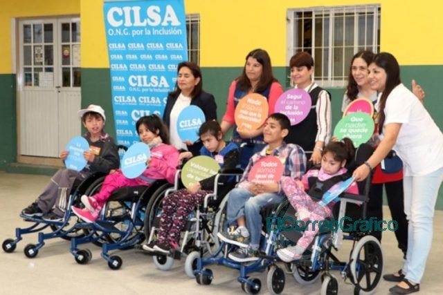 CILSA entregó sillas de ruedas en La Plata