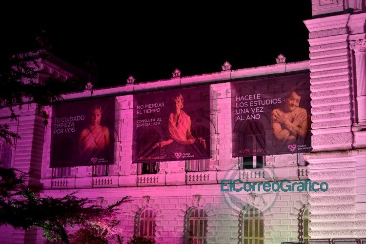Durante el mes de octubre, en La Plata se realizará actividades de prevención y concientización del cáncer de mamas