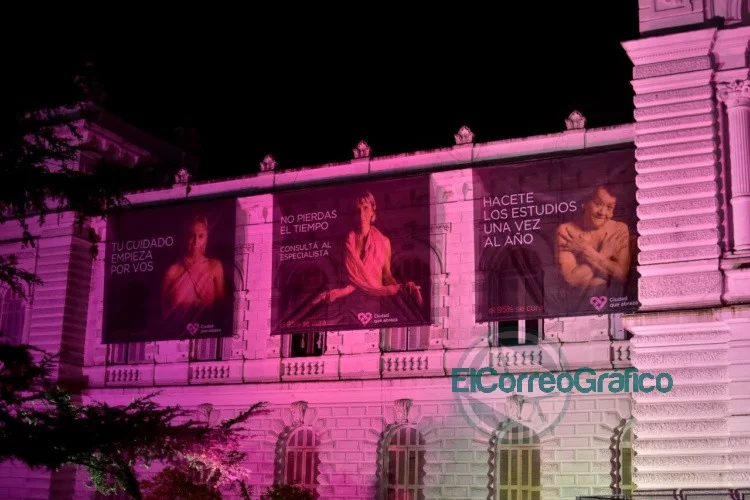 Durante el mes de octubre, en La Plata se realizará actividades de prevención y concientización del cáncer de mamas