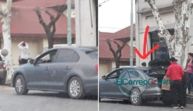 Kicillof se baja de un auto lujoso en cada ciudad y se sube a un Clio "austero" para la foto de campaña
