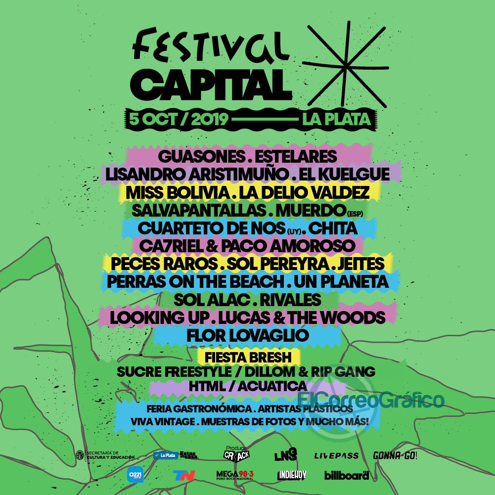 La música y el arte platense serán protagonistas del “Festival Capital” La música y el arte platense serán protagonistas del “Festival Capital”