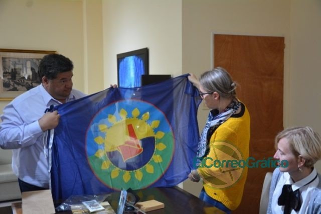 Nedela recibió a una delegación de jóvenes lituanos