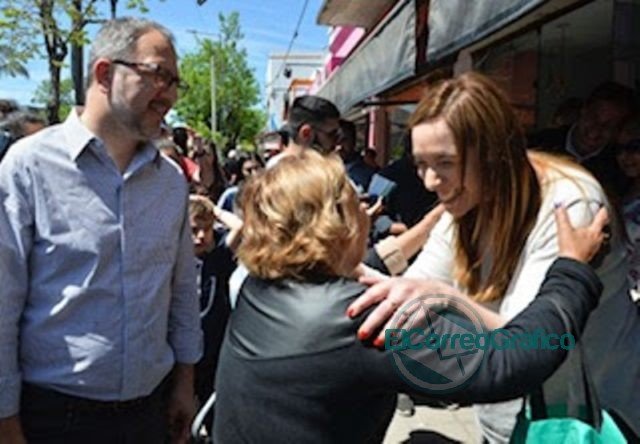 Vidal y Garro realizaron una recorrida de campaña por Los Hornos