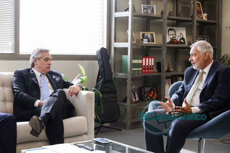 Alberto Fernández recibió el compromiso de FONPLATA