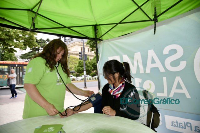 “El SAME en tu Plaza”: Hasta el viernes 15, realizan cursos de RCP y primeros auxilios en Plaza San Martín