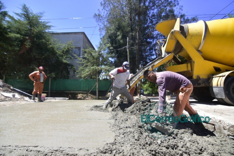 Avanza el plan de obras en Villa Castells