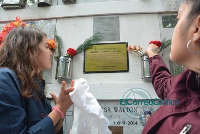 Se inhumaron en Berisso los restos de la militante setentista Hilda Farías