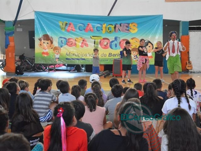 Cerró el primer contingente de la Colonia Municipal de Vacaciones