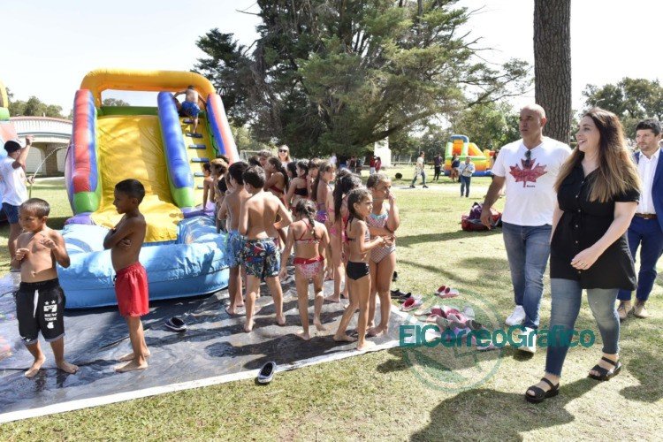 Más de mil chicos participaron del cierre del primer contingente de la Colonia municipal