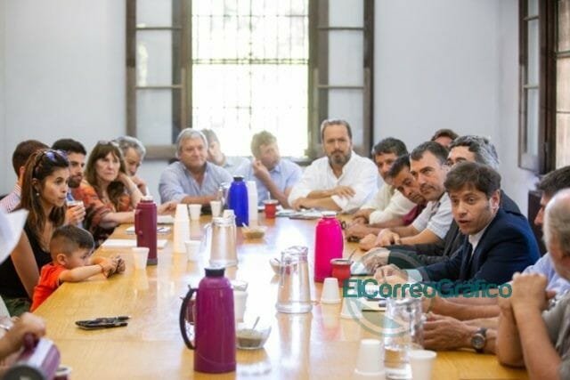 Kicillof se reunió con pequeños y medianos productores agropecuarios de la Provincia