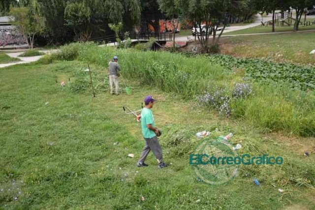 Limpieza y mejoras sobre la zona lindera al canal de Avenida Génova Limpieza y mejoras sobre la zona lindera al canal de Avenida Génova