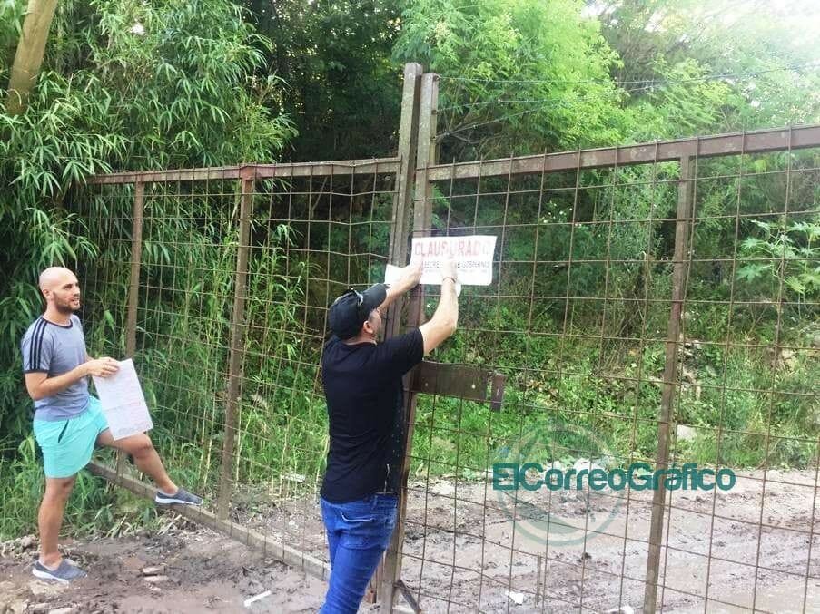 Se clausuró un depósito de basura y chatarra en Palo Blanco