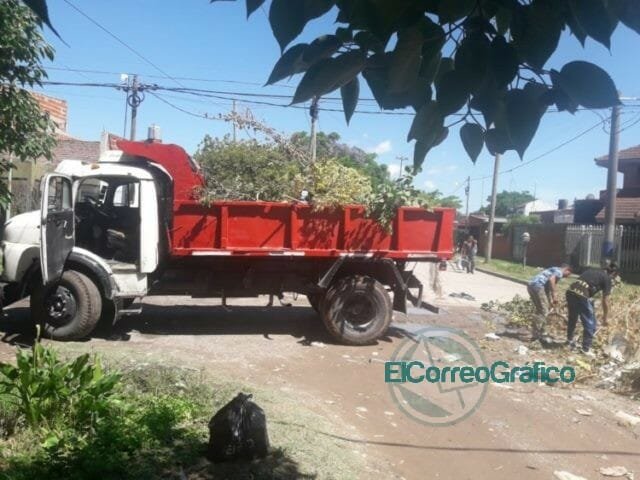 Tareas generales en los barrios de La Franja