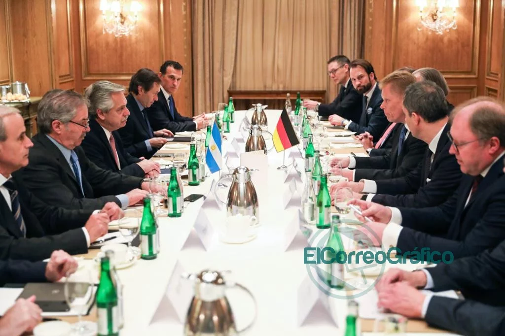 Fernández se reunió con líderes de empresas alemanas que invierten en Argentina