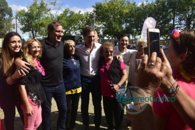 Garro encabezó una jornada de festejos por el cierre de la Colonia de la Tercera Edad