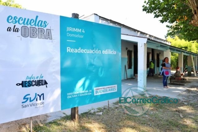 Escuelas a la Obra: Kicillof recorrió instituciones en refacción en San Vicente Escuelas a la Obra: Kicillof recorrió instituciones en refacción en San Vicente