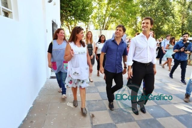 Escuelas a la Obra: Kicillof recorrió instituciones en refacción en San Vicente Escuelas a la Obra: Kicillof recorrió instituciones en refacción en San Vicente