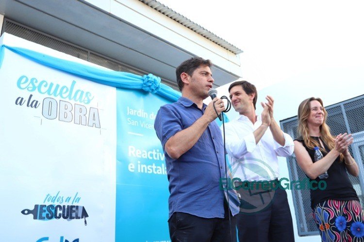 Escuelas a la Obra: Kicillof recorrió instituciones en refacción en San Vicente Escuelas a la Obra: Kicillof recorrió instituciones en refacción en San Vicente