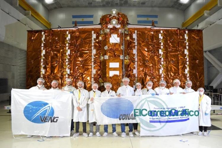 El satélite argentino SAOCOM 1B será lanzado en marzo con gran aporte de la UNLP