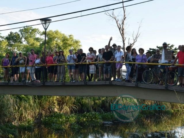 Se realizó la Caminata por las orillas del Canal Génova