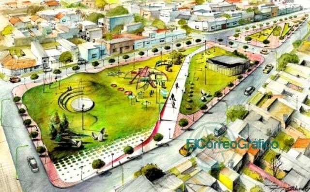 Segunda etapa de obras en la Plaza Masantonio Segunda etapa de obras en la Plaza Masantonio