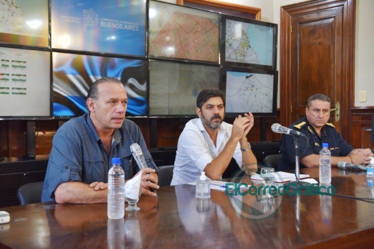 Bianco y Berni analizaron el primer día de cuarentena y anunciaron nuevas medidas Bianco y Berni analizaron el primer día de cuarentena y anunciaron nuevas medidas