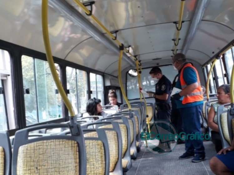 Controles de las normas de higiene en el servicio de transporte público de pasajeros