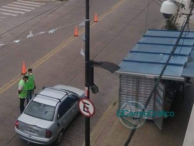Controles vehiculares ante la cuarentena obligatoria