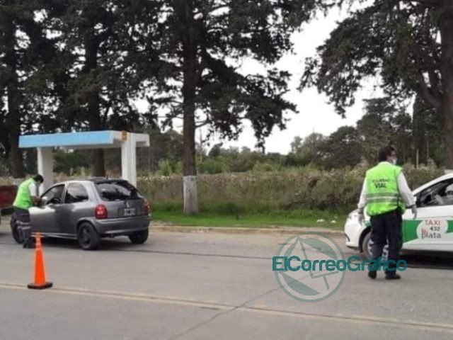 Controles vehiculares ante la cuarentena obligatoria