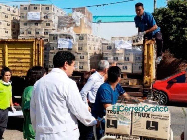 El Hospital Larraín recibió insumos comprados por Provincia
