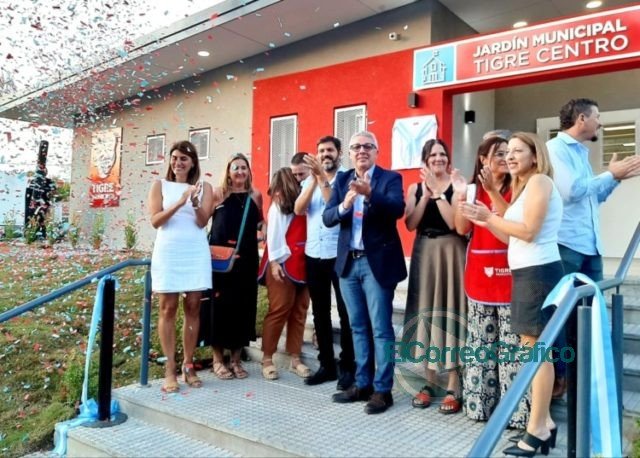 El Jefe de Gabinete participó de la inauguración de un jardín de infantes en Tigre