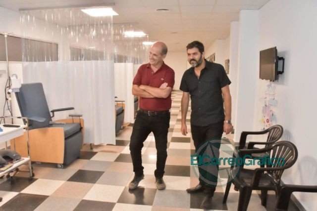 El jefe de Gabinete bonaerense recorrió Hipólito Yrigoyen y Pehuajó