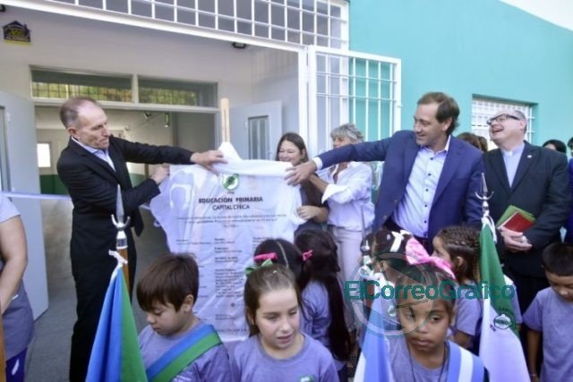 Garro inauguró la Escuela Primaria ‘Capital Chica’