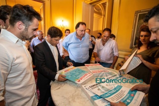 Kicillof se reunió con intendentes del Frente de Todos