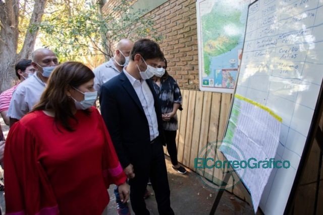 Kicillof visitó el centro logístico provincial donde se recibieron insumos y equipamiento sanitario Kicillof visitó el centro logístico provincial donde se recibieron insumos y equipamiento sanitario