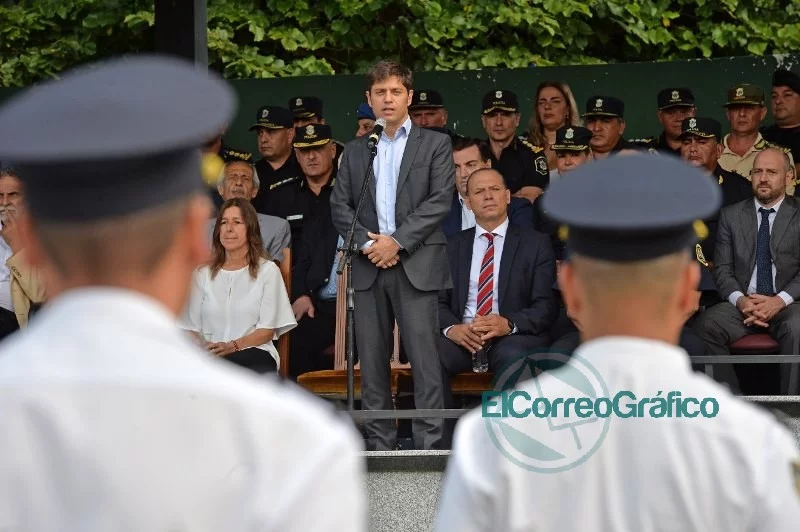 Kicillof: “Necesitamos una policía profesionalizada y profundamente democrática”