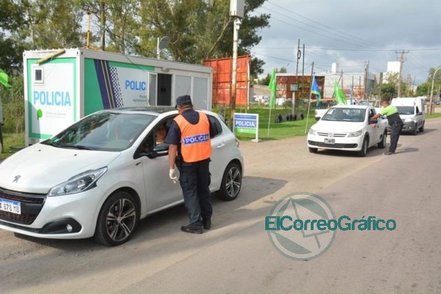 Operativos de control en los accesos a la ciudad