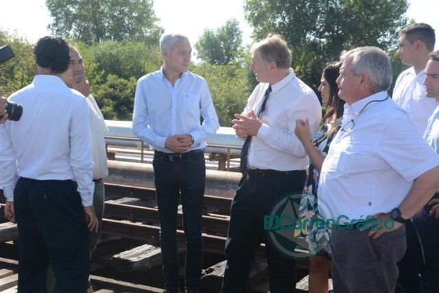 Recorrida y relevamiento del ramal para concretar el retorno del tren de carga a Berisso