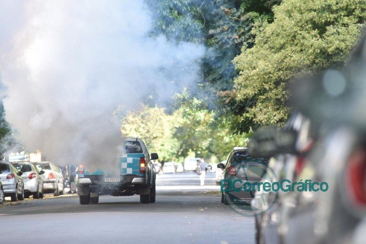 Dengue, Zika y Chikungunya: Refuerzan tareas de fumigación de acuerdo al mapa epidemiológico Dengue, Zika y Chikungunya: Refuerzan tareas de fumigación de acuerdo al mapa epidemiológico