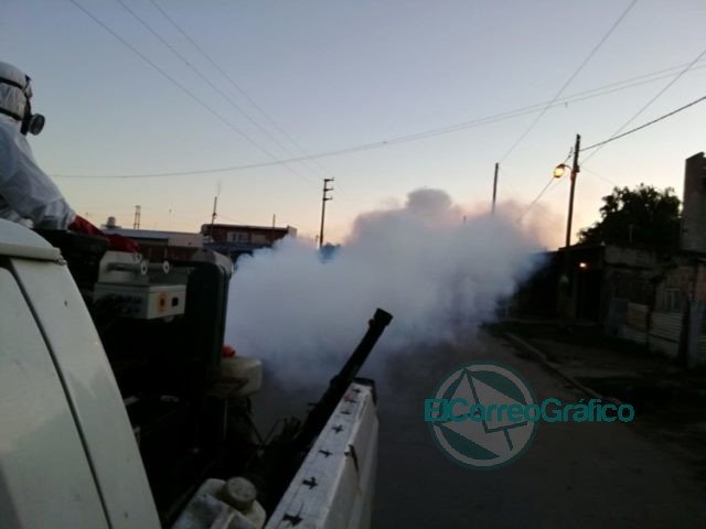 Se refuerzan las acciones de fumigación en Berisso