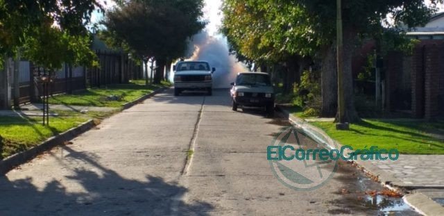 Siguen las tareas de fumigación en Berisso