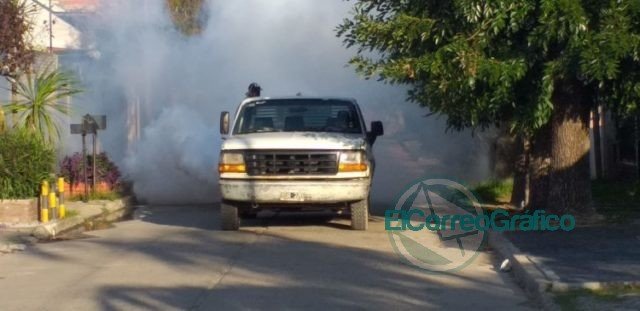 Siguen las tareas de fumigación en Berisso