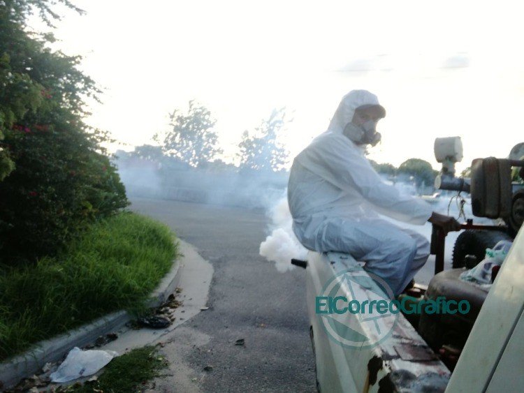 Ampliación de la fumigación preventiva del dengue