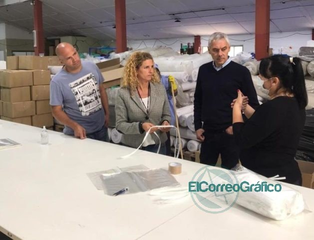 Cagliardi con la directora de Desarrollo Regional recorrieron el Sector Industrial Planificado Cagliardi con la directora de Desarrollo Regional recorrieron el Sector Industrial Planificado