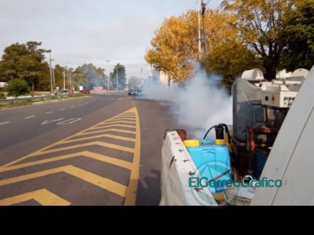 Continuidad de la fumigación preventiva del dengue