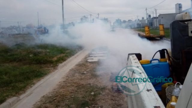 Continuidad de la fumigación preventiva del dengue